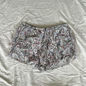 John Galt Brandy Melville patterned flowy shorts